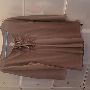 St John's Bay 3/4 length sleeve top size M